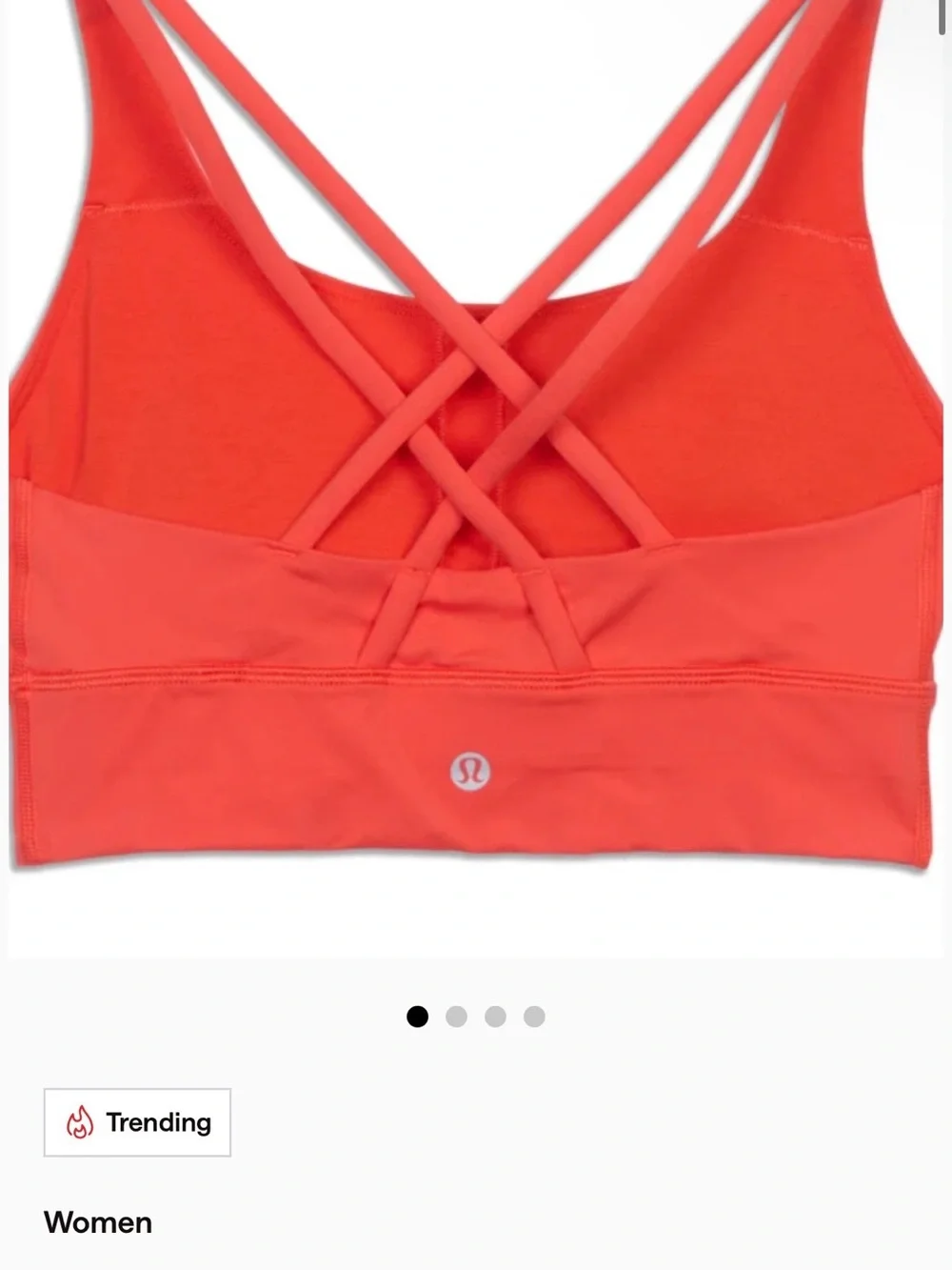 Lululemon Energy Longline Bra